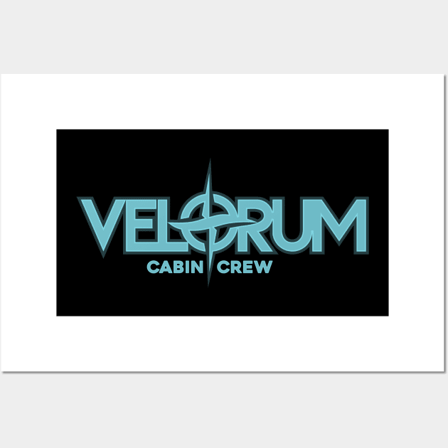 VELORUM CABIN CREW Wall Art by Aries Custom Graphics